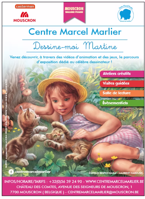 Centre Marcel Marlier - Dessine-moi Martine