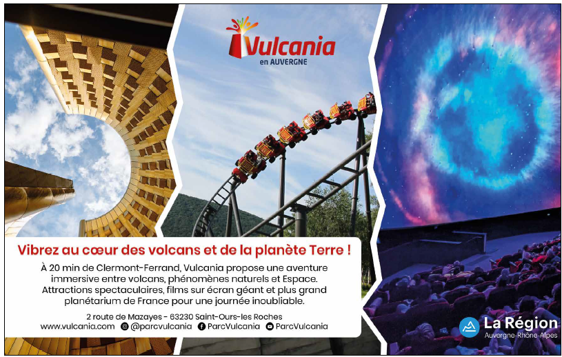 Vulcania en Auvergne
