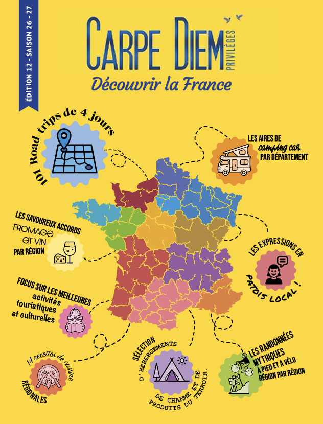 Couverture du guide Carpe Diem Privilèges, édition 12